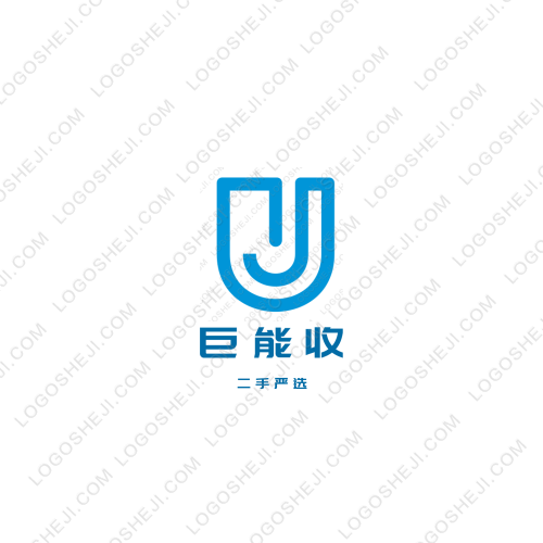 巨能收logo設計